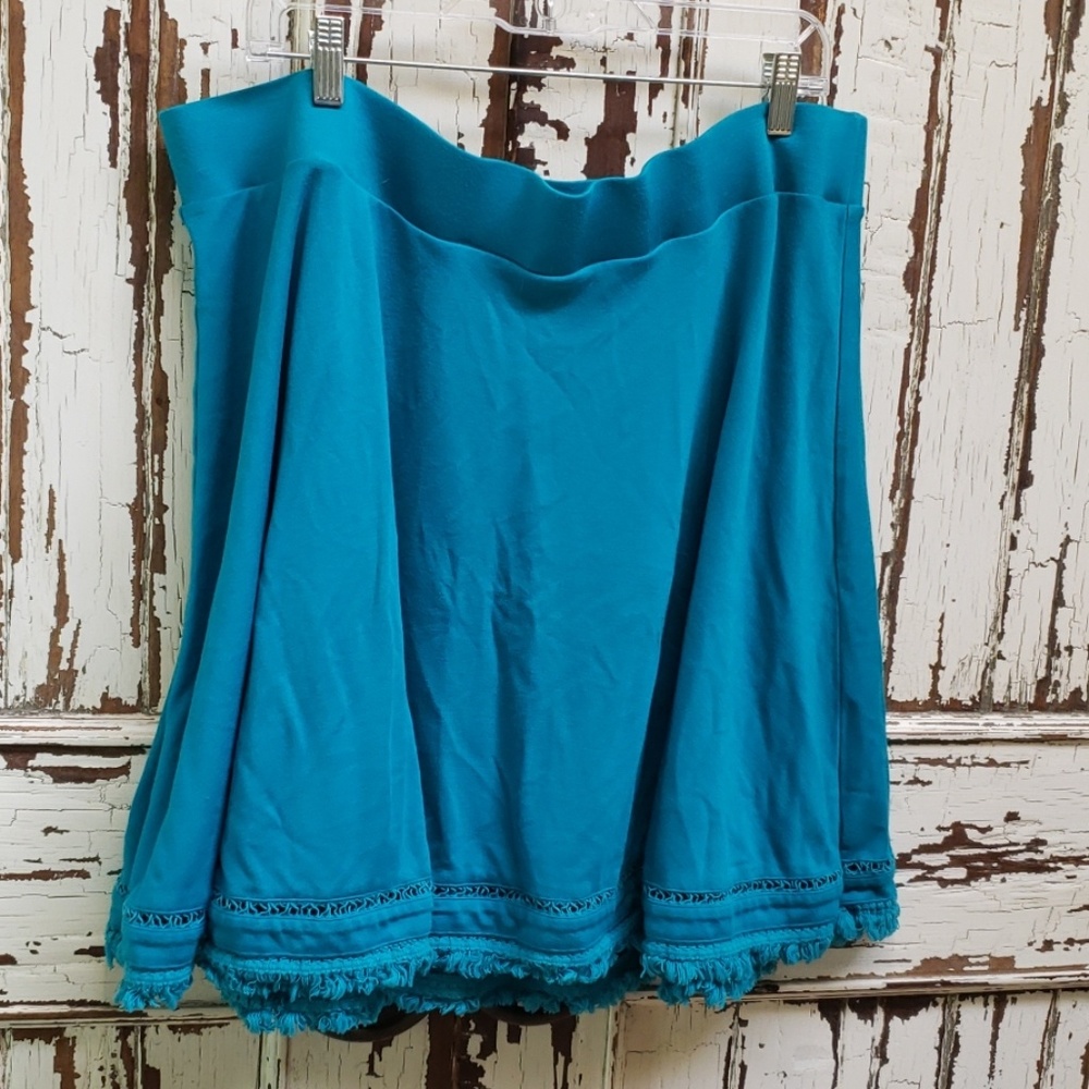 Teal skirt